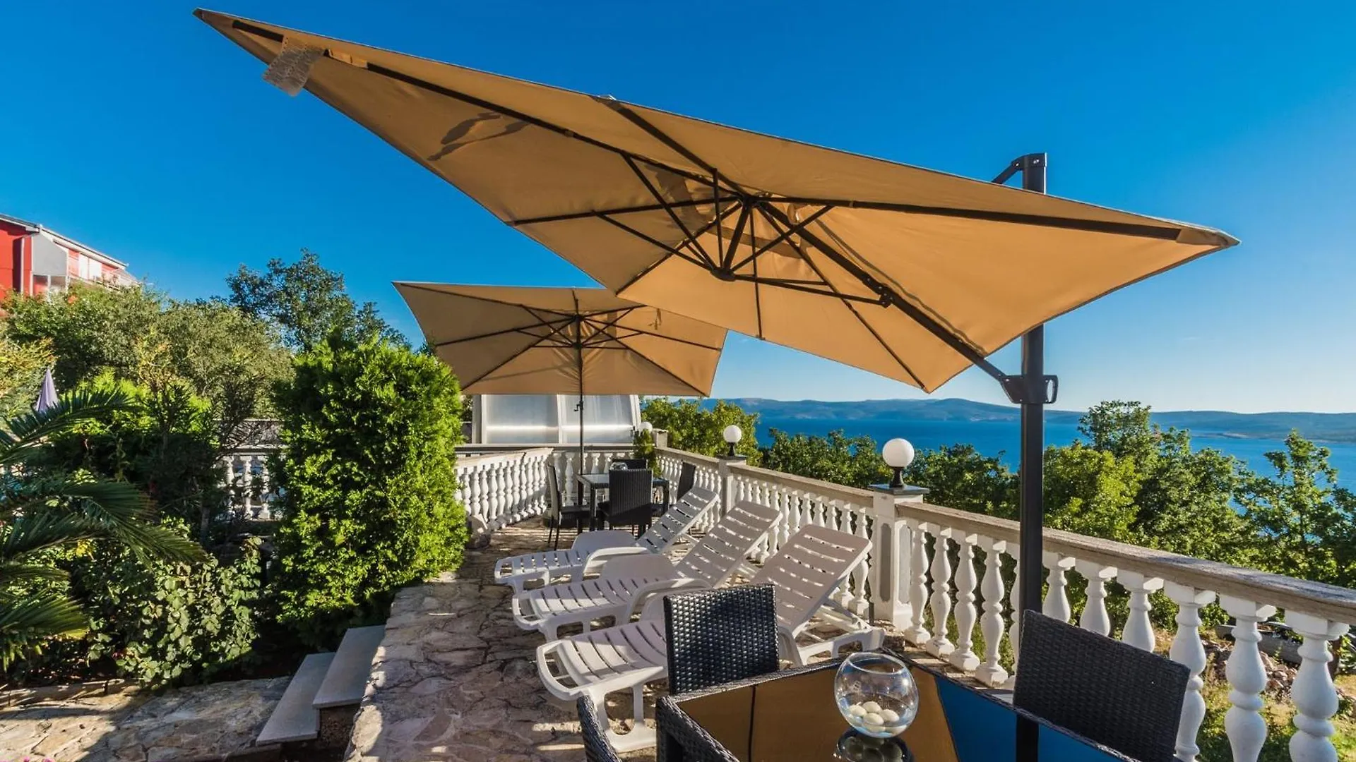 Erdgeschosswohnung Mit Terrasse Und Balkon Crikvenica 0*,